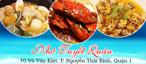 7 Quán Hải Sản Nhớ Tuyết